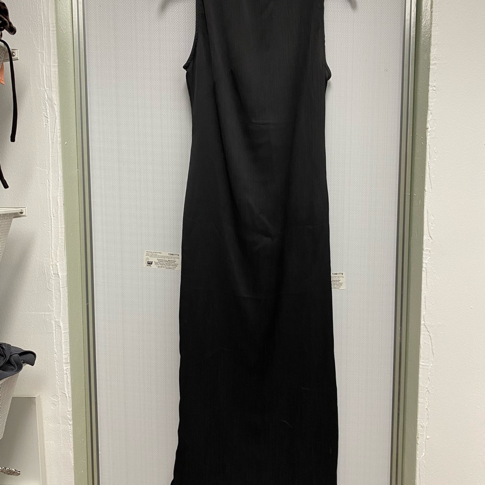 Camila Coelho Black Halter Maxi Dress